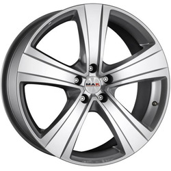 MAK 8,5x19/5x112 ET45 D76 Fuoco 5 Hyper Silver