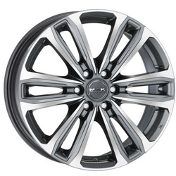 MAK 7,5x17/6x139,7 ET30 D112 Safari 6 Gunmetal Mirror Face
