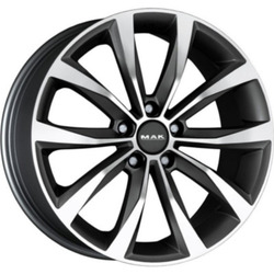 MAK 7x17/5x98 ET41 D58,1 Wolf Gunmetal Mirror Face