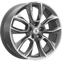 Premium Series 7x18/5x112 ET43 D57,1 ��001 (Kodiaq) Diamond Gloss Graphite