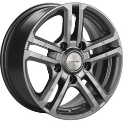 Khomen Wheels 6,5x16/5x139,7 ET40 D98,5 KHW1602 (Niva 4x4) Gray