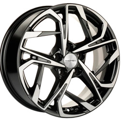 Khomen Wheels 7x17/5x110 ET46 D63,3 KHW1716 (Changan CS35/CS35 Pro) Black-FP