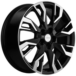 Khomen Wheels 7x18/5x110 ET50 D63,3 KHW1809 (CS35/CS35 Plus) Black-FP
