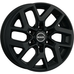 MAK 8x18/6x130 ET53 D84,1 Gravel Matt Black