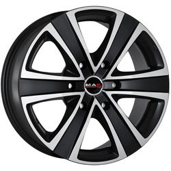 MAK 7x17/5x108 ET46 D65,1 Stone 5 Black mirror