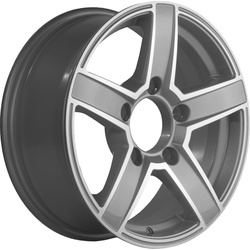 Khomen Wheels 6,5x16/5x139,7 ET35 D98,5 KHW1614 (Niva 4x4 Bronto) F-Silver-FP