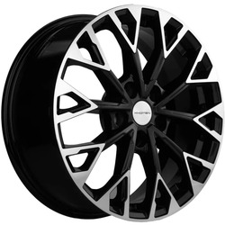 Khomen Wheels 7x17/5x114,3 ET47 D66,1 KHW1718 (Nissan Juke F15 [14..20]) Black-FP