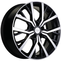 Khomen Wheels 7x18/5x114,3 ET35 D60,1 KHW1806 (Changan/Geely/Lexus/Suzuki/Toyota) Black-FP