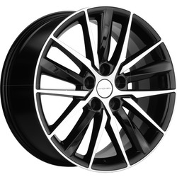 Khomen Wheels 8x18/5x114,3 ET45 D60,1 KHW1807 (Geely Atlas/Atlas Pro/Lifan Myway) Black-FP