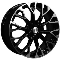 Khomen Wheels 7x17/5x114,3 ET35 D66,1 KHW1718 (Nissan Juke F16 [19..24]) Black-FP