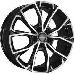 Khomen Wheels 7,5x19/5x114,3 ET45 D66,1 KHW1907 (Nissan X-Trail) Black-FP
