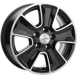 Khomen Wheels 6,5x16/5x114,3 ET45 D54,1 KHW1601 (Geely Atlas Pro) Black-FP