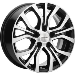 Khomen Wheels 6,5x16/5x114,3 ET38 D60,1 KHW1608 (Alphard) Black-FP