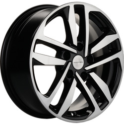 Khomen Wheels 6,5x16/5x114,3 ET46 D67,1 KHW1612 (Mitsubishi) Black-FP
