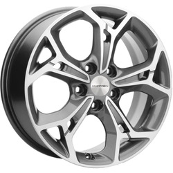 Khomen Wheels 7x17/5x114,3 ET50 D67,1 KHW1702 (CX-5/Seltos/Optima) Gray-FP