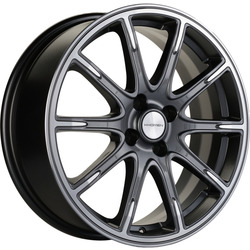 Khomen Wheels 6,5x17/4x100 ET50 D60,1 KHW1707 (Lada Vesta) Gray-FP