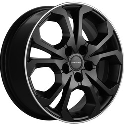 Khomen Wheels 6,5x17/5x108 ET33 D60,1 KHW1711 (Chery/Exeed) Black