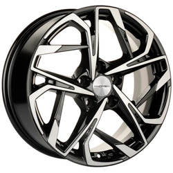 Khomen Wheels 7x17/5x114,3 ET40 D57,1 KHW1716 (Besturn X40) Black-FP