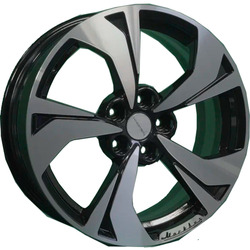 Khomen Wheels 7x17/5x108 ET40 D54,1 KHW1724 (Jac/������� 3) Black-FP