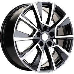 Khomen Wheels 7x18/5x108 ET33 D60,1 KHW1802 (OMODA C5) Black-FP