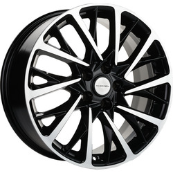 Khomen Wheels 7,5x18/5x108 ET40 D60,1 KHW1804 (Chery Tiggo) Black-FP