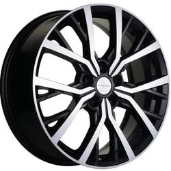 Khomen Wheels 7x18/5x114,3 ET50 D54,1 KHW1806 (Coolray) Black-FP