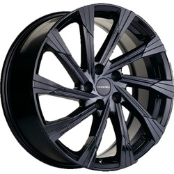 Khomen Wheels 7,5x19/5x114,3 ET39 D60,1 KHW1901 (NX/Rav4) Black