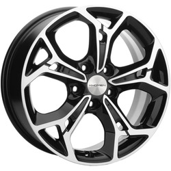 Khomen Wheels 7x17/5x110 ET40 D67,1 KHW1702 (Evolute i-Joy) Black-FP