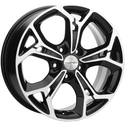 Khomen Wheels 7x17/5x114,3 ET37 D66,5 KHW1702 (Jolion) Black-FP