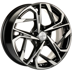 Khomen Wheels 7x17/5x110 ET40 D67,1 KHW1716 (Evolute i-Joy) Black-FP