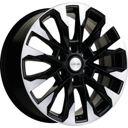Khomen Wheels 8x20/6x139,7 ET45 D95,1 KHW2010 (LC 300 Tuning) Black-FP