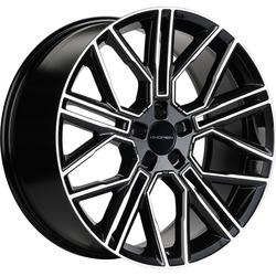 Khomen Wheels 9,5x21/5x120 ET45,5 D62,5 KHW2101 (Li 7/9) Black-FP