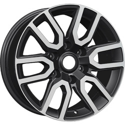 Khomen Wheels 8x17/6x139,7 ET30 D106,1 KHW1723 (JAC T6 Pickup) Black-FP