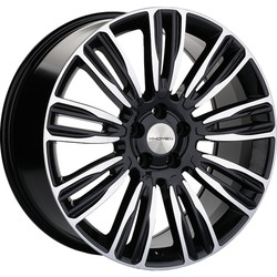 Khomen Wheels 8,5x20/5x114,3 ET48 D67,1 KHW2004 (SantaFe) Black-FP