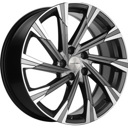 Khomen Wheels 7,5x19/5x108 ET36 D65,1 KHW1901 (Exeed VX/TXL/LX) Gray-FP