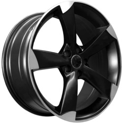 PDW 9x20/5x112 ET35 D66,45 3006 Flat Black Machine Face (PDW)