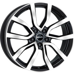 MAK 9,5x21/5x112 ET25 D66,45 Midlands Black mirror