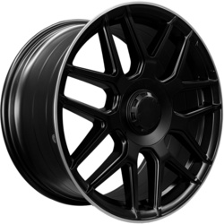 PDW 9,5x19/5x112 ET42 D66,6 L5424 Semi Matt Black+Machine Lip (PDW)