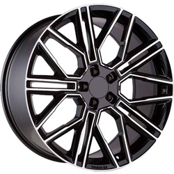 Khomen Wheels 9,5x21/5x112 ET37 D66,6 KHW2101 (Front) Black-FP