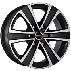 MAK 8x18/6x114,3 ET45 D66,1 Stone 6 Black mirror