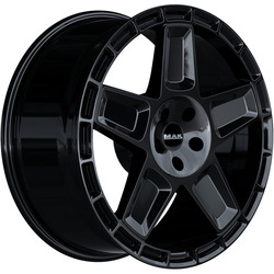 MAK 9x20/6x139,7 ET55 D95,1 Trek Gloss Black