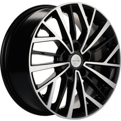 Khomen Wheels 7x17/5x110 ET46 D63,3 KHW1717 (Changan CS35/CS35 Pro) Black-FP