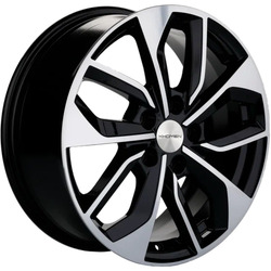 Khomen Wheels 7x17/5x108 ET40 D54,1 KHW1703 (Jac/������� 3) Black-FP