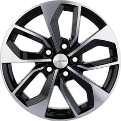 Khomen Wheels 7x17/5x114,3 ET39 D60,1 KHW1703 (RAV4) Black-FP