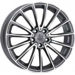 MAK 8x18/5x112 ET43 D66,6 Komet Gunmetal Mirror Face
