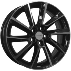 Khomen Wheels 6x16/5x110 ET50 D67,1 KHW1604 (BAIC U5 Plus) Black-FP