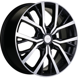 Khomen Wheels 7x18/5x114,3 ET40 D66,5 KHW1806 (Haval Dargo) Black-FP