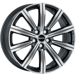 MAK 8x19/5x112 ET28 D66,45 Birmingham Gunmetal Mirror Face