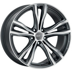 MAK 9x20/5x112 ET35 D66,6 X-Mode Gunmetal Mirror Face