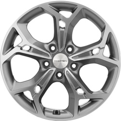 Khomen Wheels 7x17/5x114,3 ET45 D66,1 KHW1702 (Teana/X-trail) Gray-FP